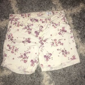 GapKids 1969 floral shorts size 18 regular